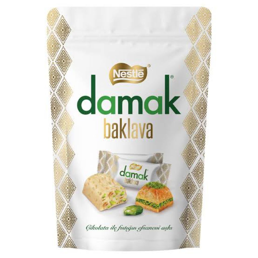 

Nestle Damak Baklava Bag 126gram Turki
