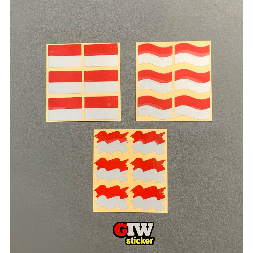 

STICKER BENDERA INDONESIA CUTTING KECIL STIKER BENDERA MERAH PUTIH