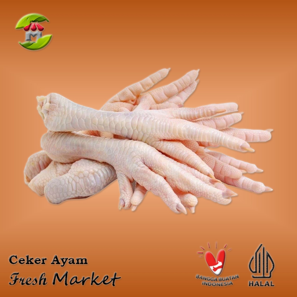 

[Bintaro] Ceker Ayam Putih Pack 950gr - 1kg