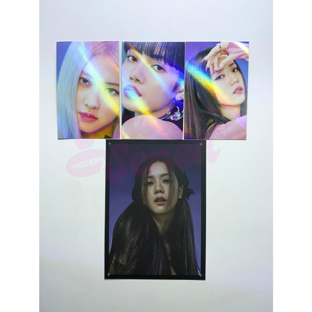 BLACKPINK Official How You Like That Photocard & Postcard Jisoo Rose Lisa