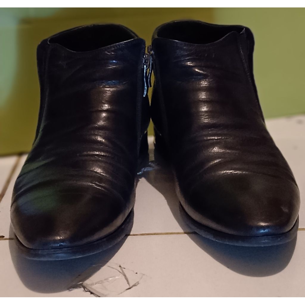 Sepatu formal boot kulit Everbest second
