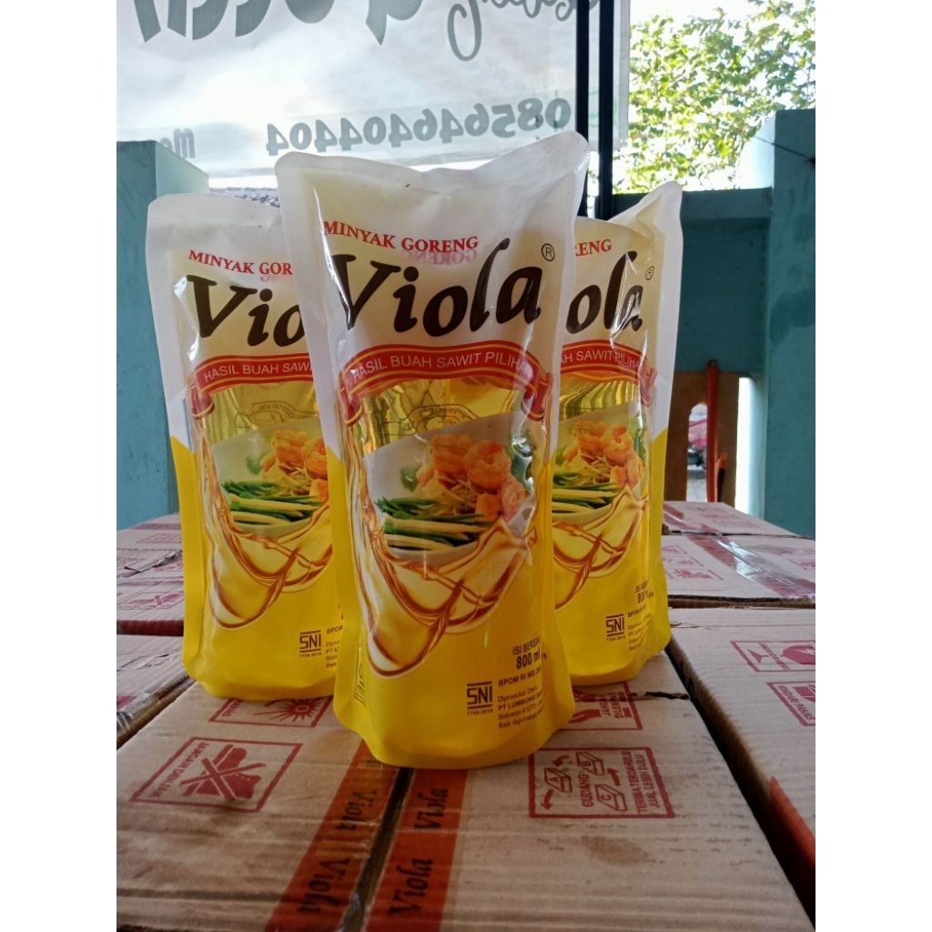 

Minyak goreng Viola Kemasan 800ml 1dus