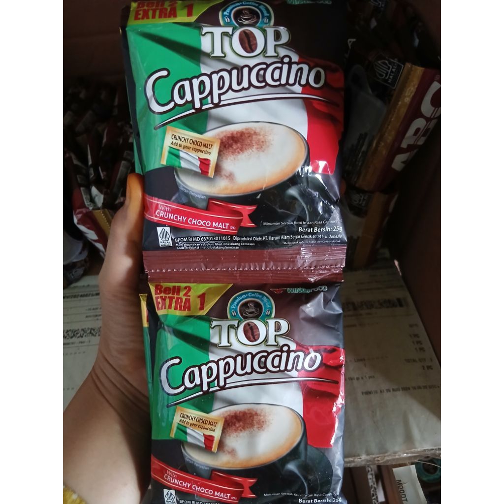

TOP CAPPUCINO isi 9 sachet