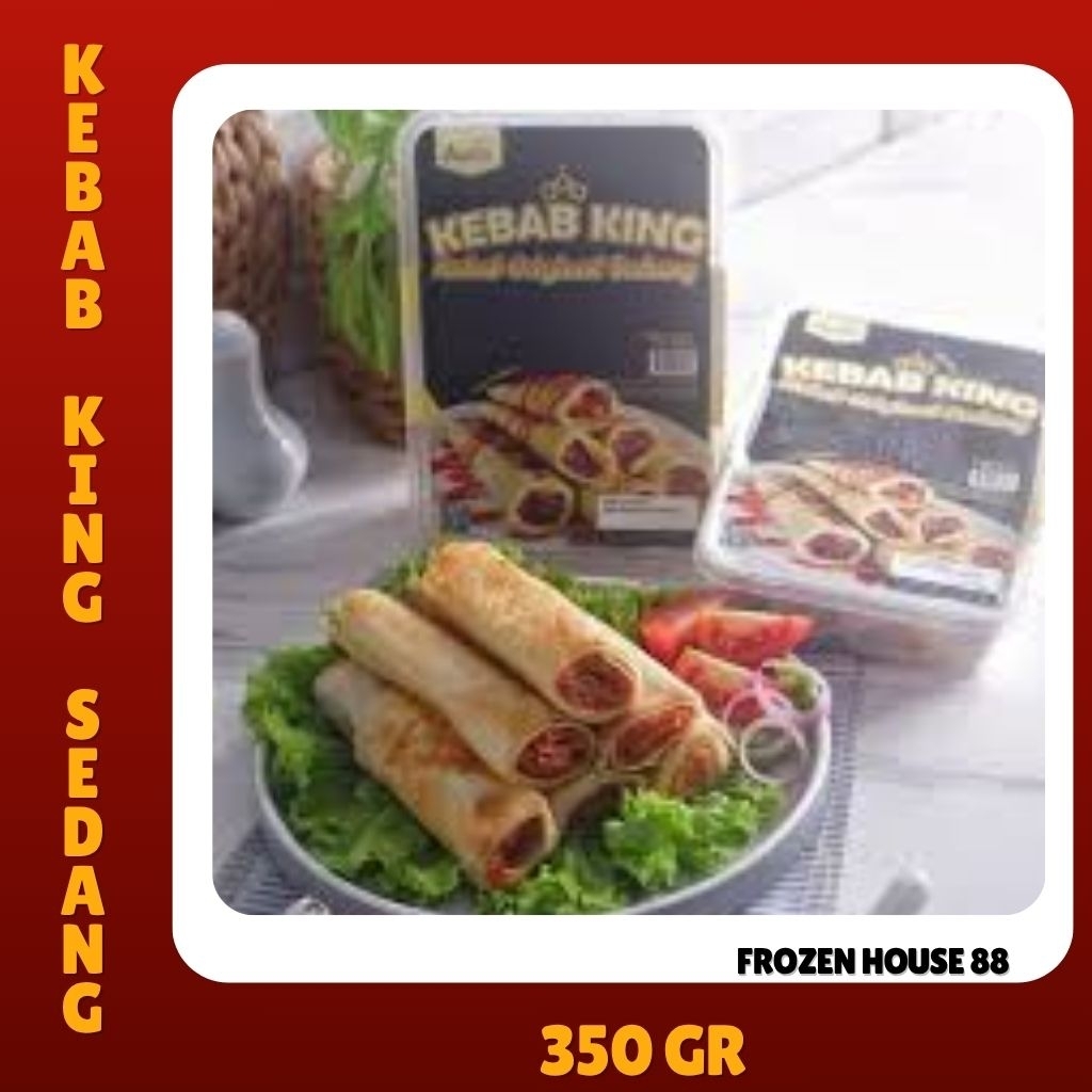 

kebab king rasa sedang 350gr