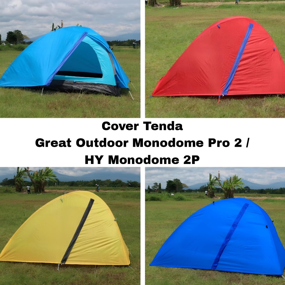 KODE V25P Outer Tenda  Cover Tenda Great Outdoor Monodome Pro 2P  Tenda HY Monodome 2P  BUKAN TENDA