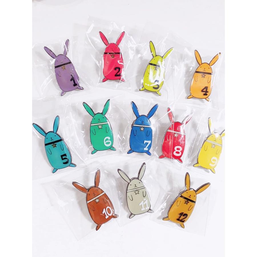 Tsukiuta Tsukiusa Metal Badge