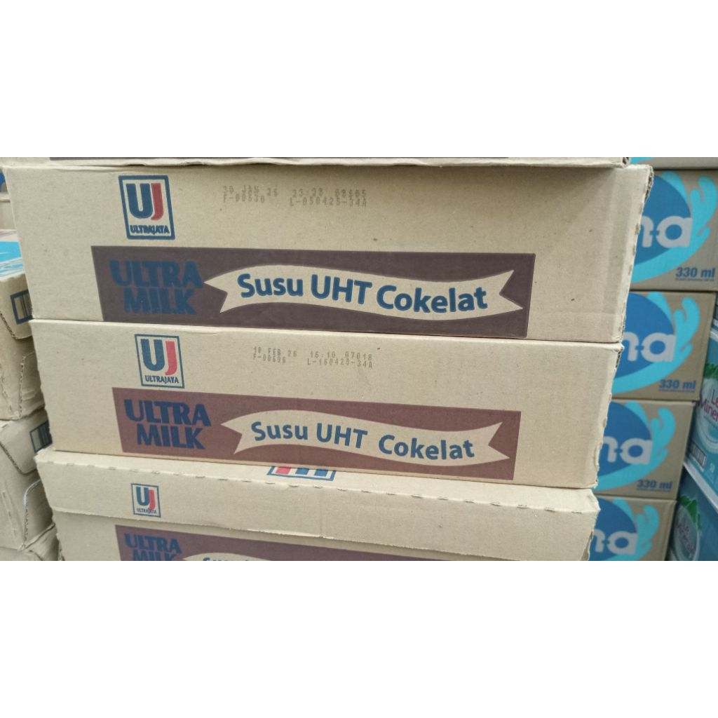 

Ultra milk cokelat 125ml 1 dus
