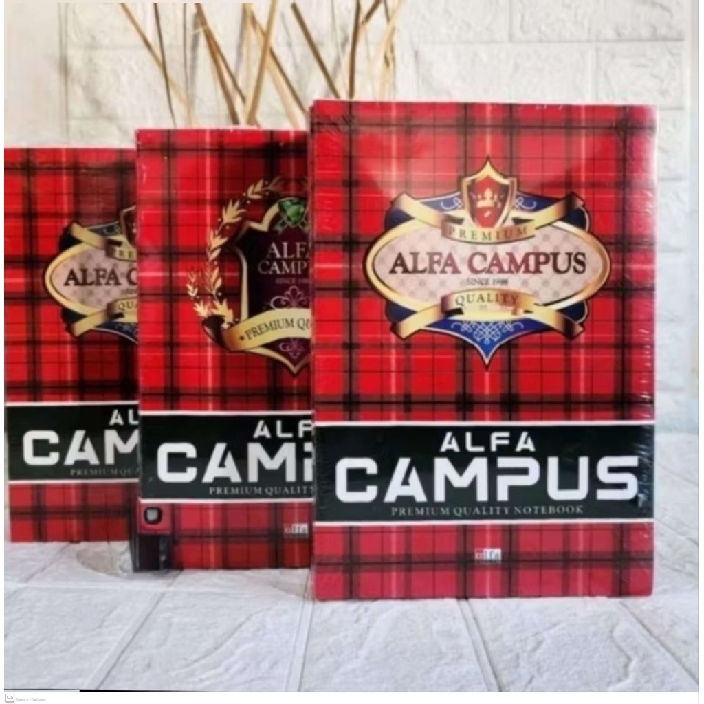 

Buku Tulis ALFA CAMPUS 50 Lembar (1 Pack 10 Buku)