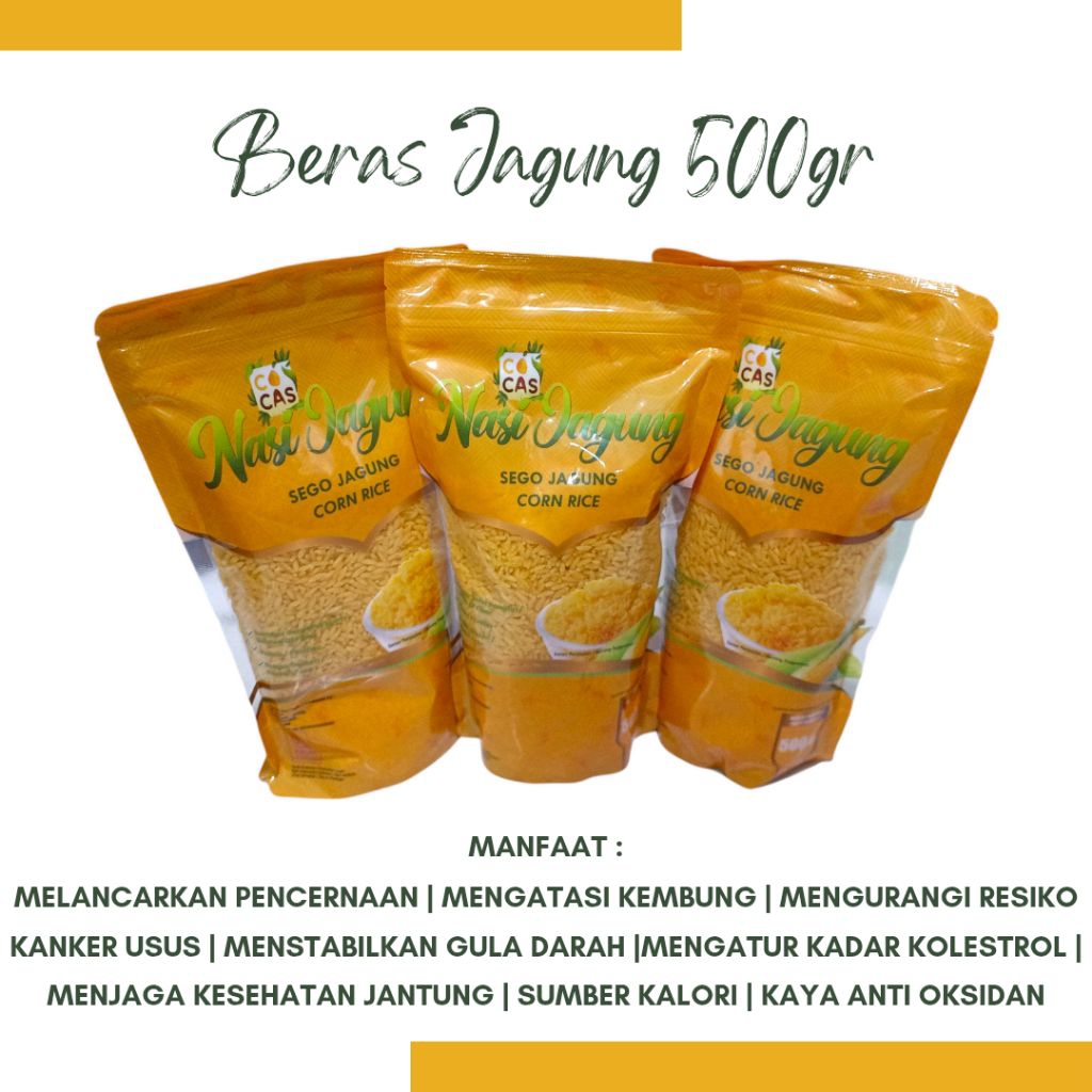 

Sego Jagung / Beras Jagung / Nasi Jagung