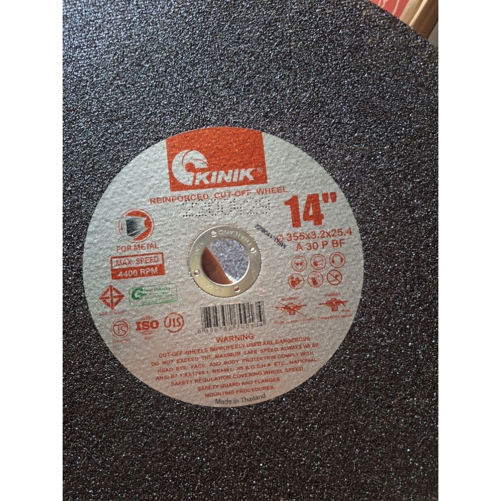 Batu Gerinda Potong Kinik 14"inch