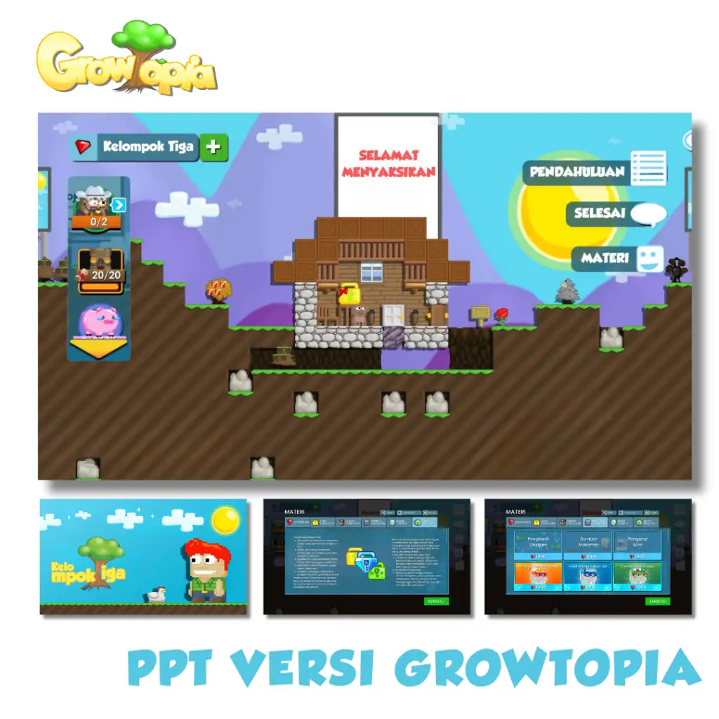 PPT Versi Growtopia Template