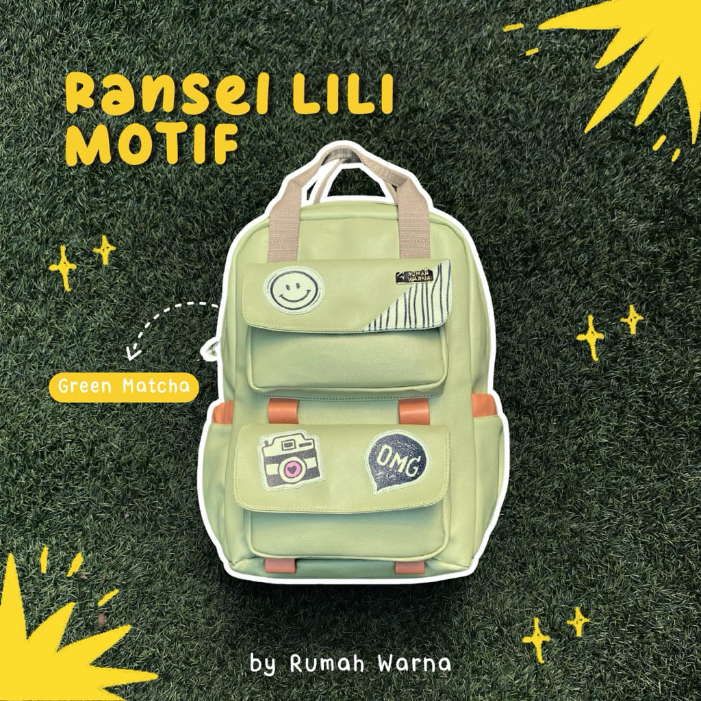 Tas Ransel Lili Rumah warna