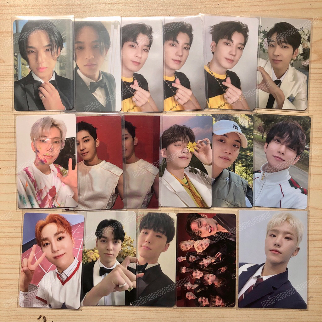 pc photocard SEVENTEEN official jeonghan mingyu wonwoo sector 17 s17 carver its in the soop deluxe w