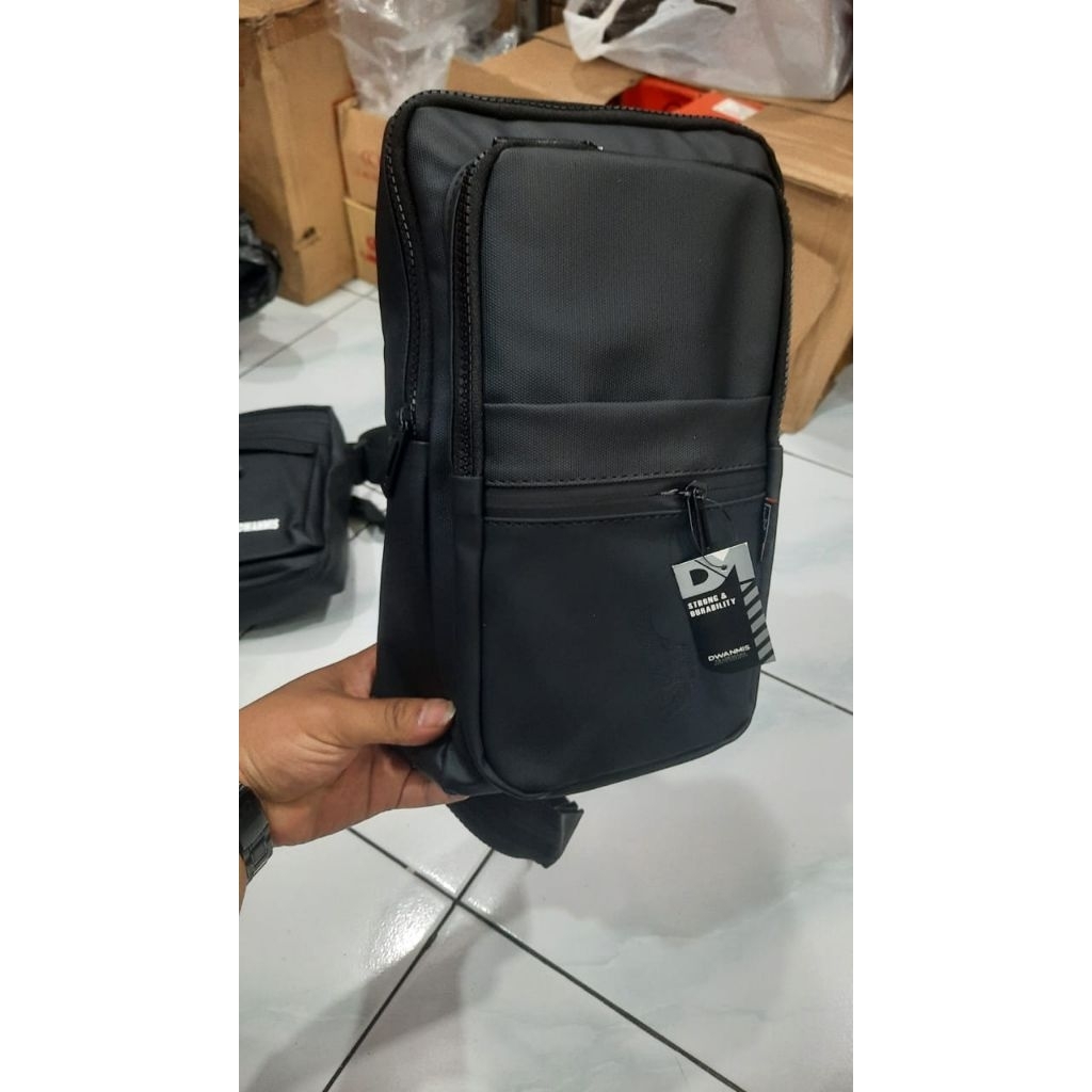 tas slimbag pria 2in1. tas slimbag dan ransel pria