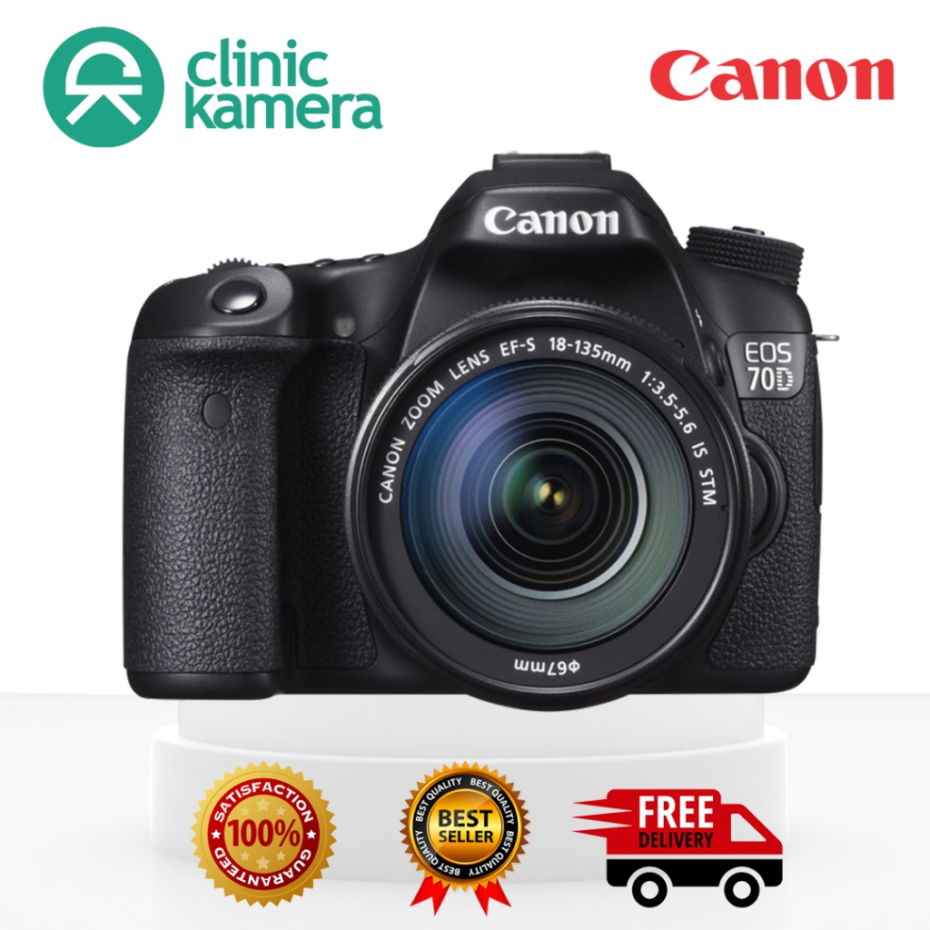Canon 70D Kit EF-S 18-55mm S II / Kamera Canon 70D / Kamera DSLR Canon 70D