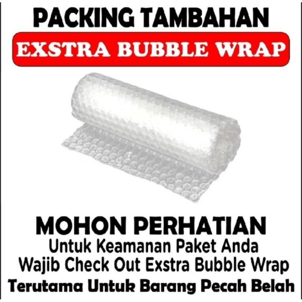 

BUBBLE WRAP TAMBAHAN PACKING