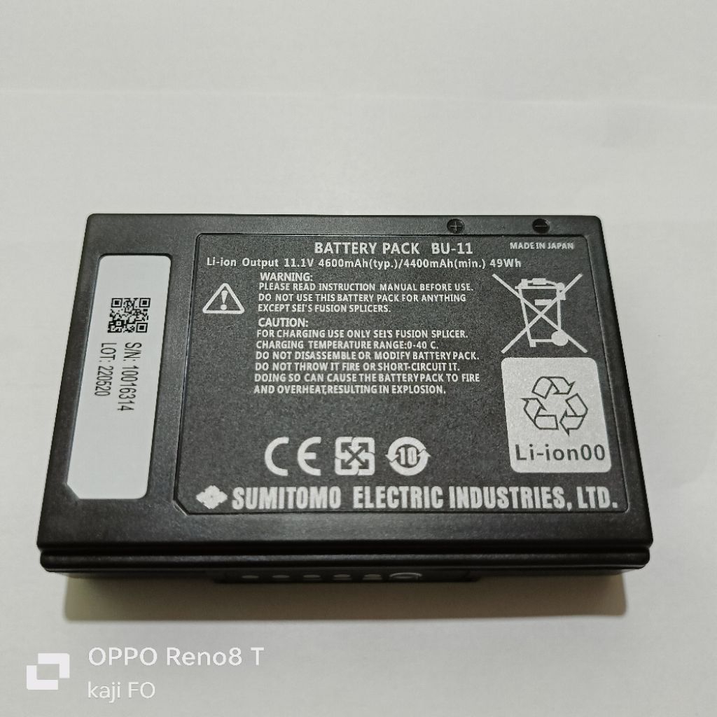 BATRE SUMITOMO Z2C / batre splicer sumitomo z2c