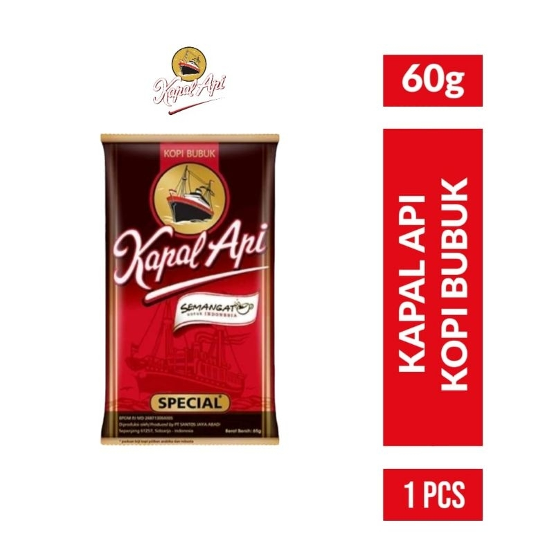 

Kapal Api Kopi Bubuk special 60g