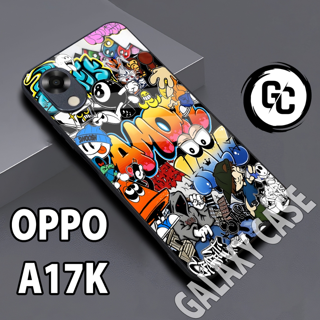 Softcase glossy OPPO A17K/Case OPPO A17K Cowok/case OPPO A17K glitter/casing/case hp OPPO A17K