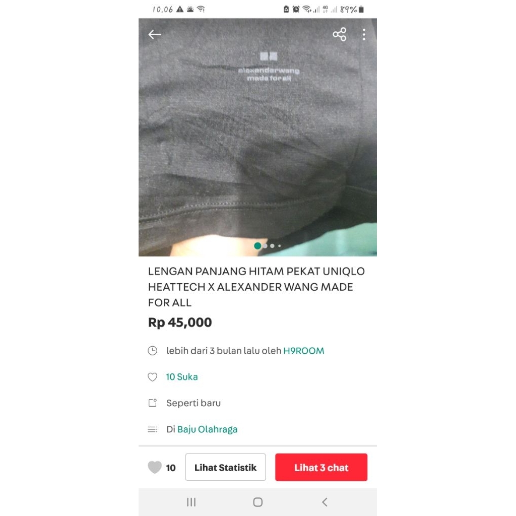 LENGAN PANJANG UNIQ_LO HEATTECH X ALEXANDER WANG