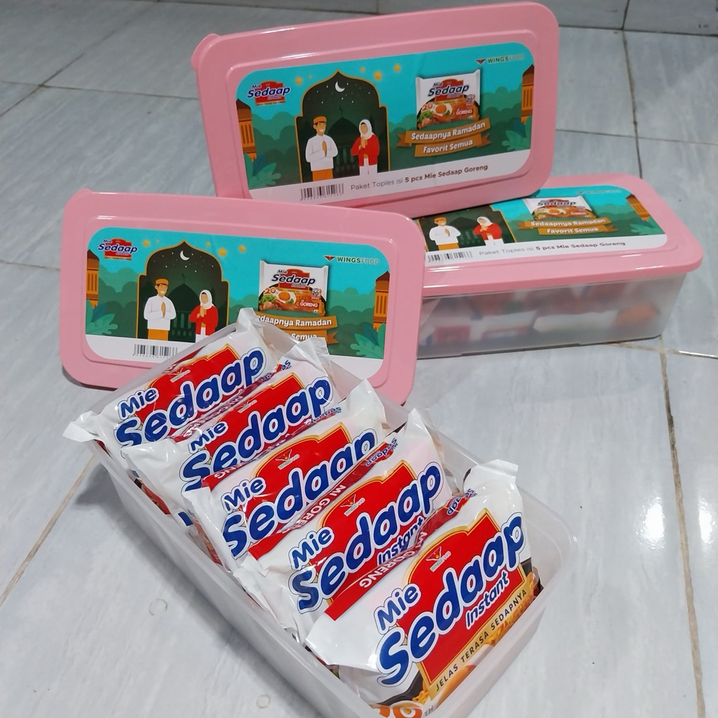 

(DIX Jogja) SEDAAP MIE GORENG PAKET FESTIVE DENGAN BOX ISI 5pcs