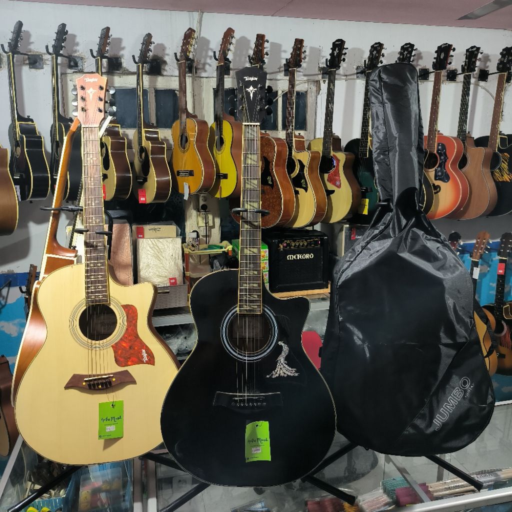 gitar akustik premium bonus lengkap