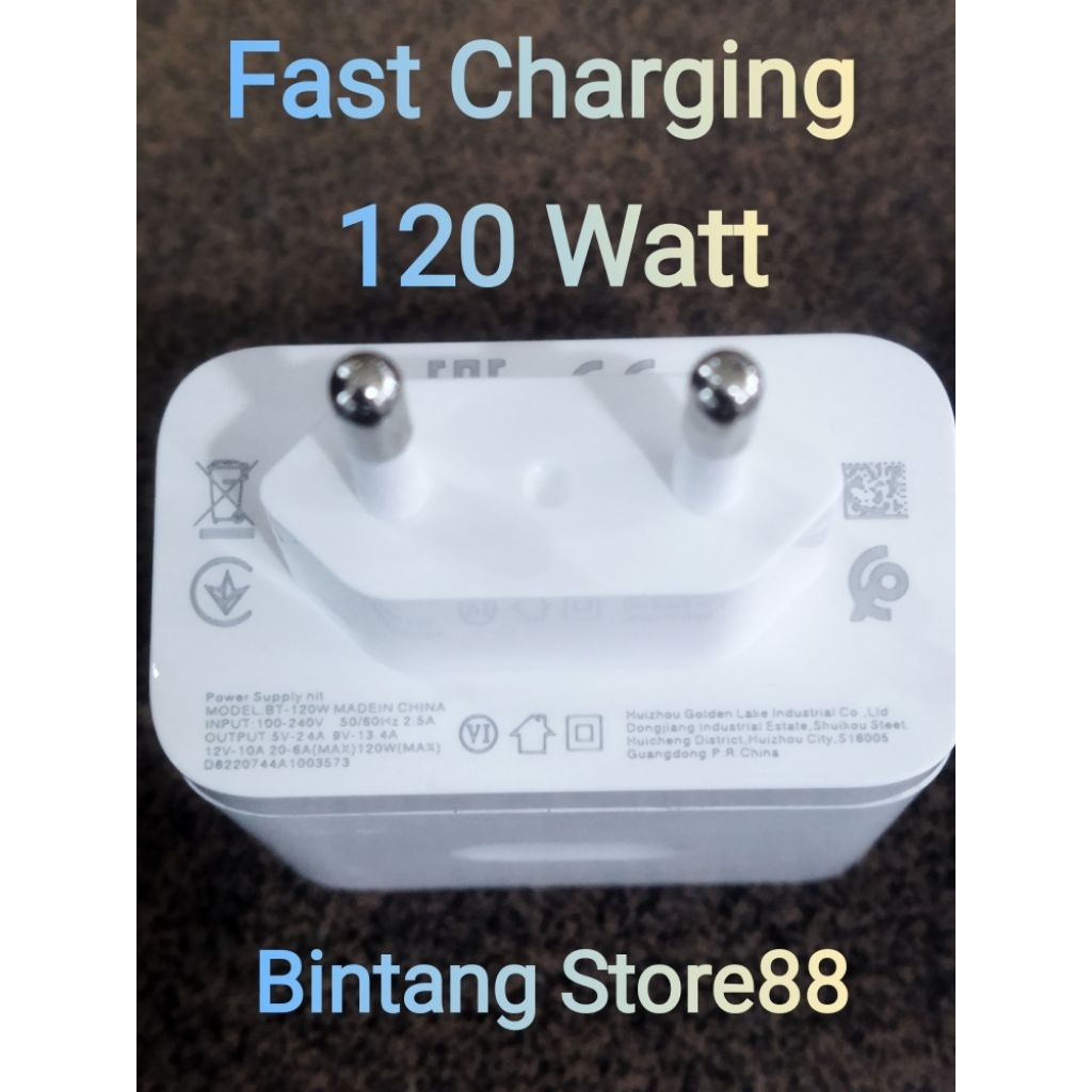 Charger Advan Sketsa 2/Sketsa 3/VX/G5/X7 Max/Tablet A8 USB 120Watt Type-C Hippo