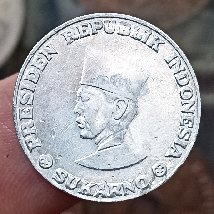 Koin Kuno Irian Barat Sukarno 1 Sen Tahun 1962