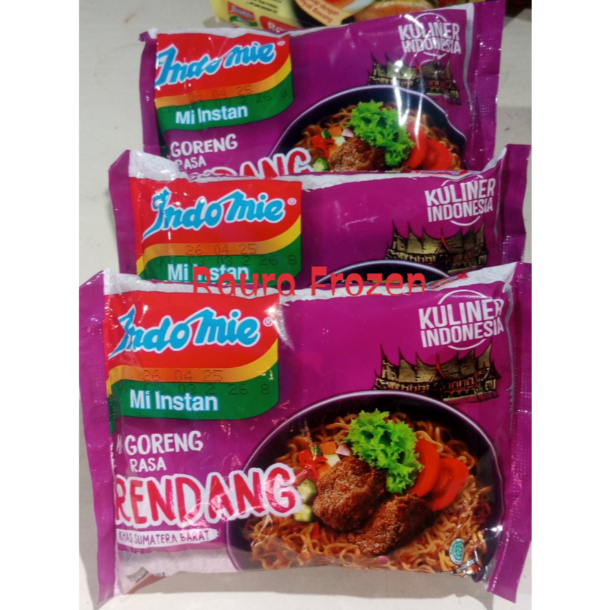 

PAKET 10 BKS Indomie Goreng Rendang 85gr