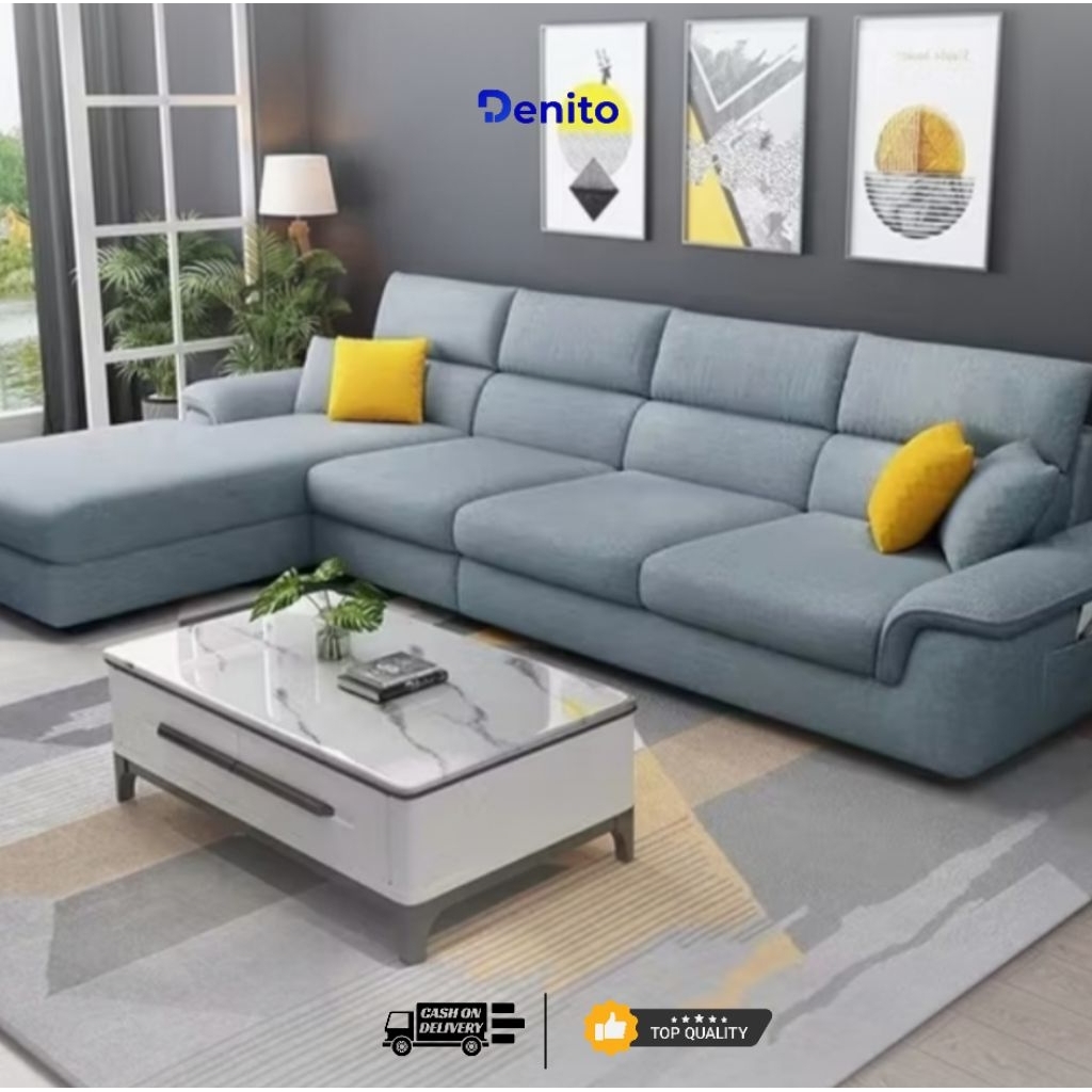 Sofa Ruang Tamu Selonjor Empuk