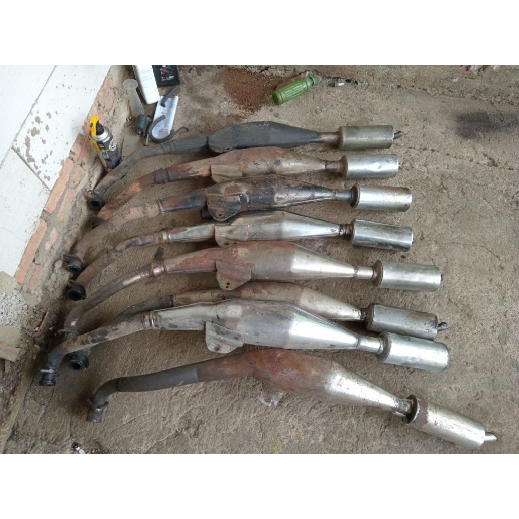 KNALPOT F1ZR F1Z FORCE1 STANDAR BOBOK STD BOBOKAN ORIGINAL COPOTAN