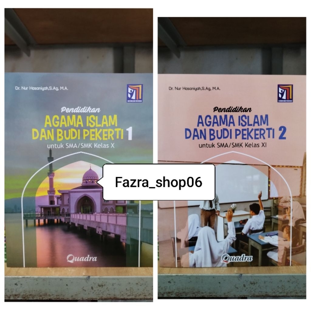 NEW Buku PAI Pendidikan Agama Islam REVISI sma smk Kelas 1 10 X, 2 11 XI Kurikulum Merdeka Quadra