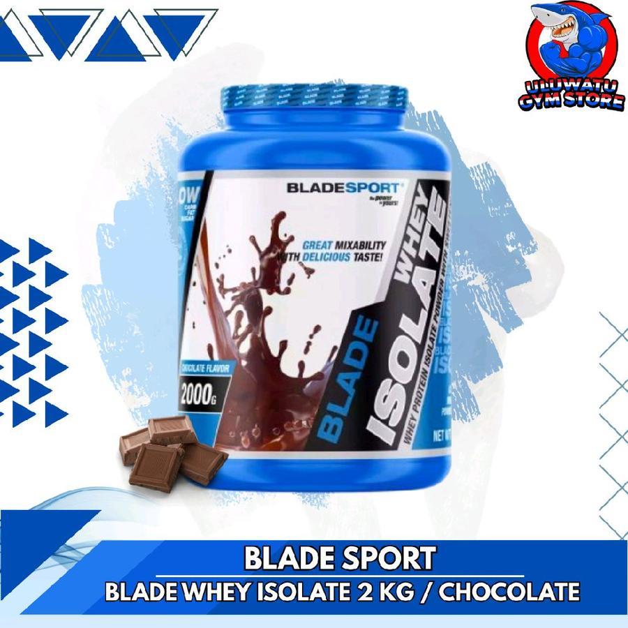Blade Sport USA BLADE WHEY ISOLATE 4.5lbs 2kg 100% Whey Protein Isolate WPI Import - Protein Isolate