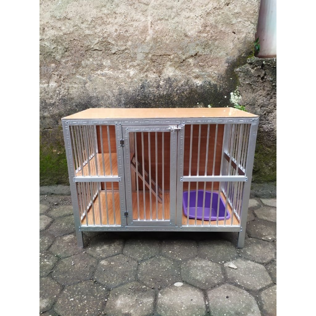 KANDANG KUCING 1 TINGKAT P90 L45 T60