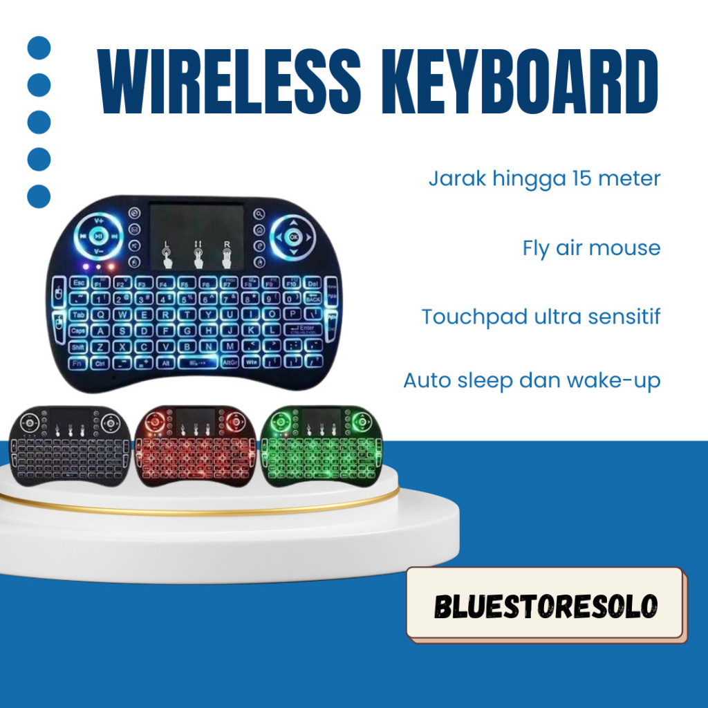 Keyboard Wireless i8 Backlight Keyboard Mini Led Keyboard Wireless Mini