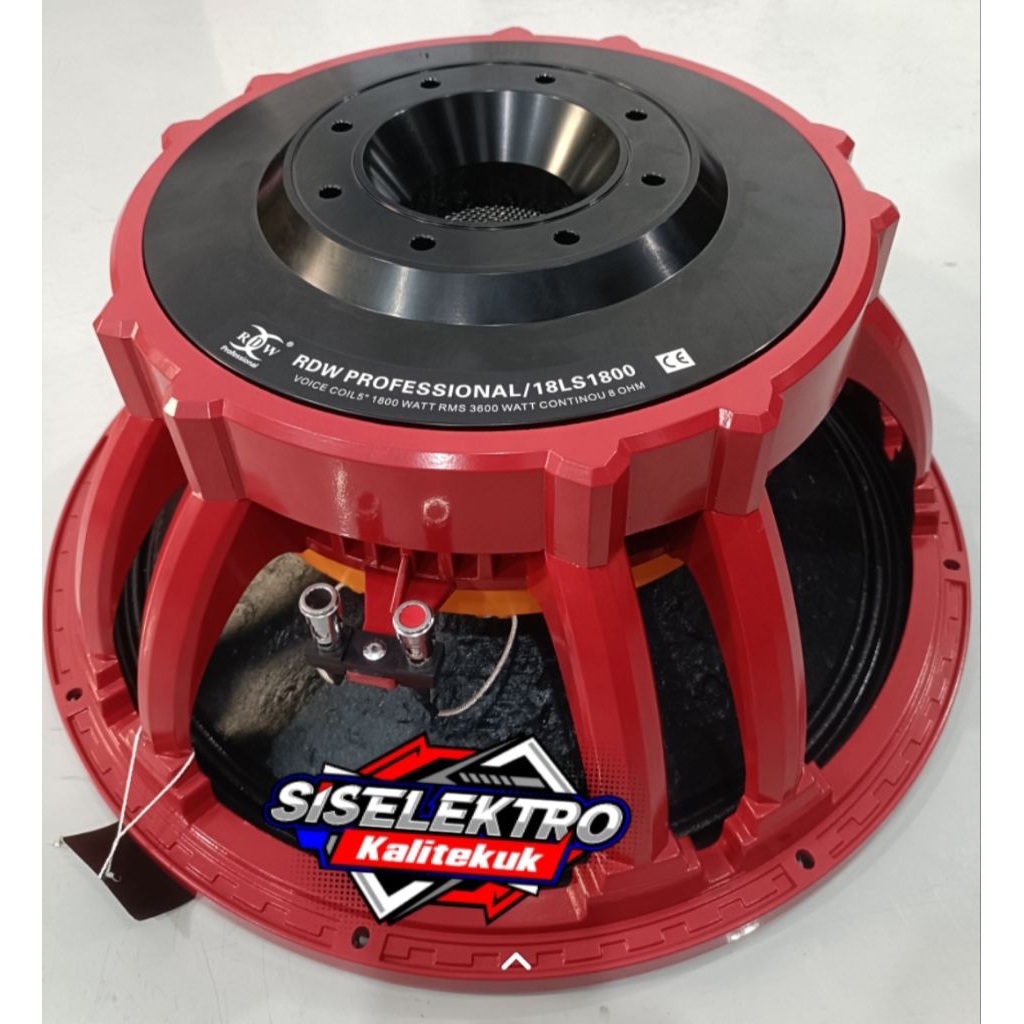 Speaker 18 Inch RDW 18LS1800 speaker rdw 18ls1800