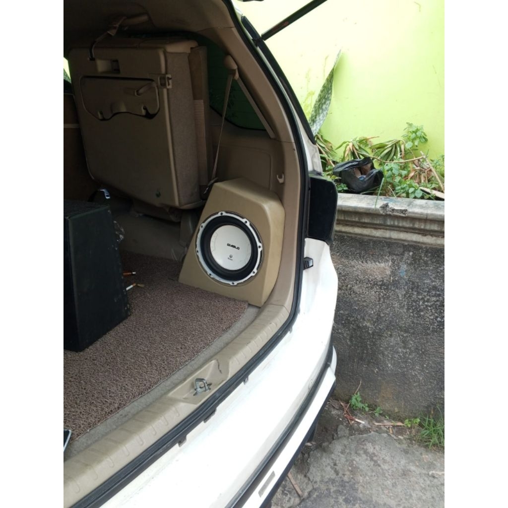 box subwoofer slim audio mobil