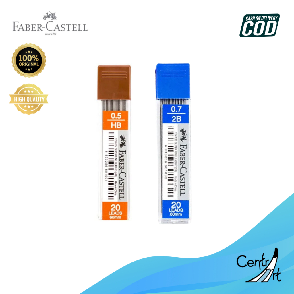 

Faber Castell Mechanical pencil 20 Lead refill 0.5 HB 0.7 2B