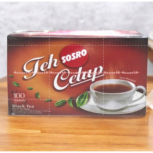 

Teh Sosro Celup 100pcs Black Tea Black Bags Teh Dari Daun Hitam Pilihan Teh Botol Sosro Celup Tehsosro