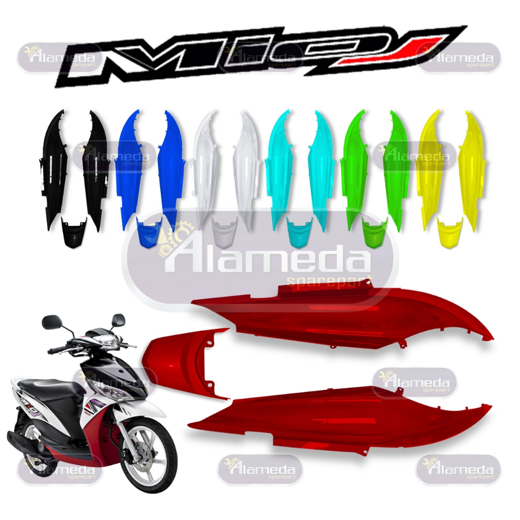 Cover Bodi Yamaha Mio J Body Mio J 2012-2014 Warna Lengkap