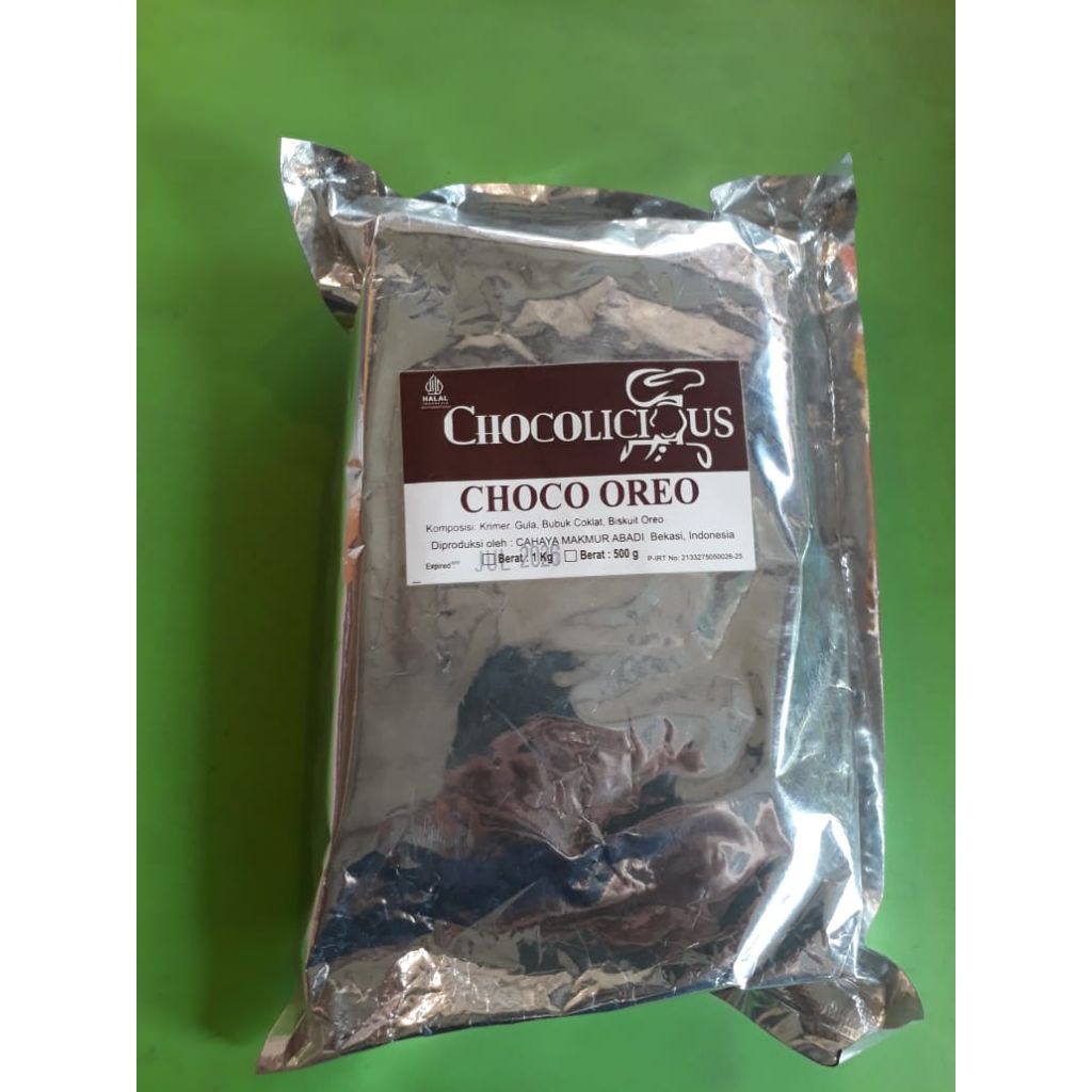

Bubuk Minuman Chocolicius Choco Oreo 500gr