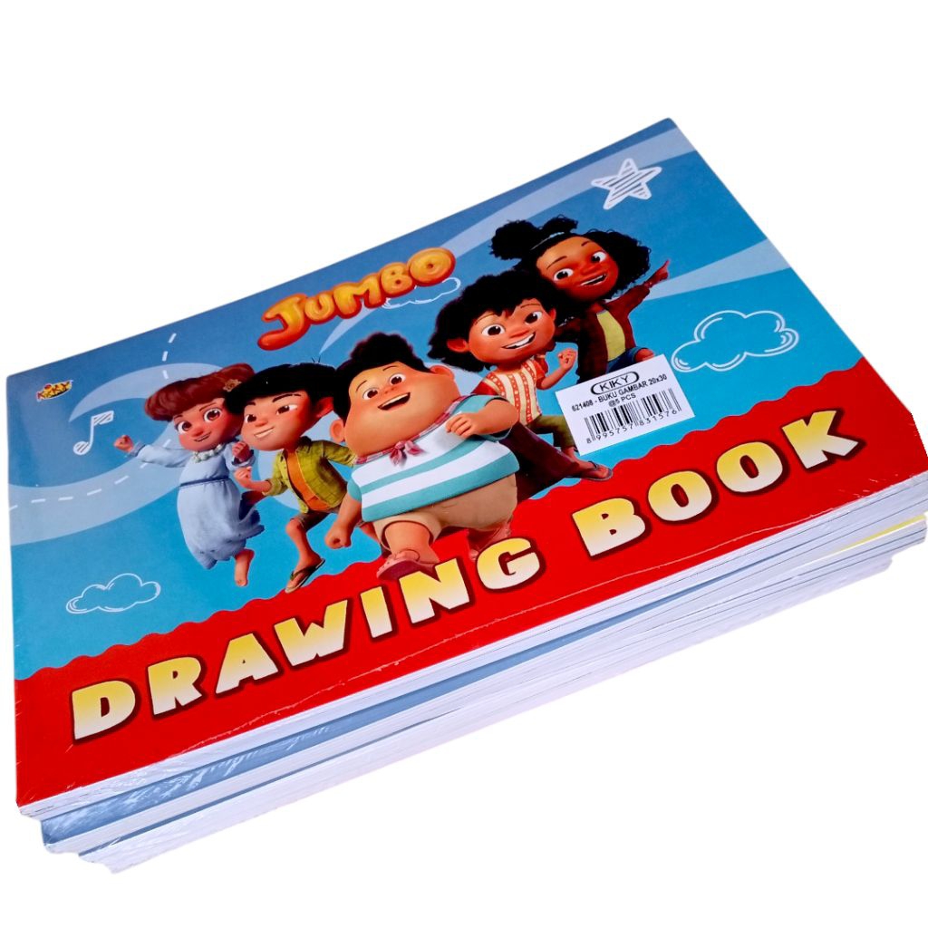 

KIKY BUKU GAMBAR A4 KARAKTER JUMBO ECERAN 1PCS