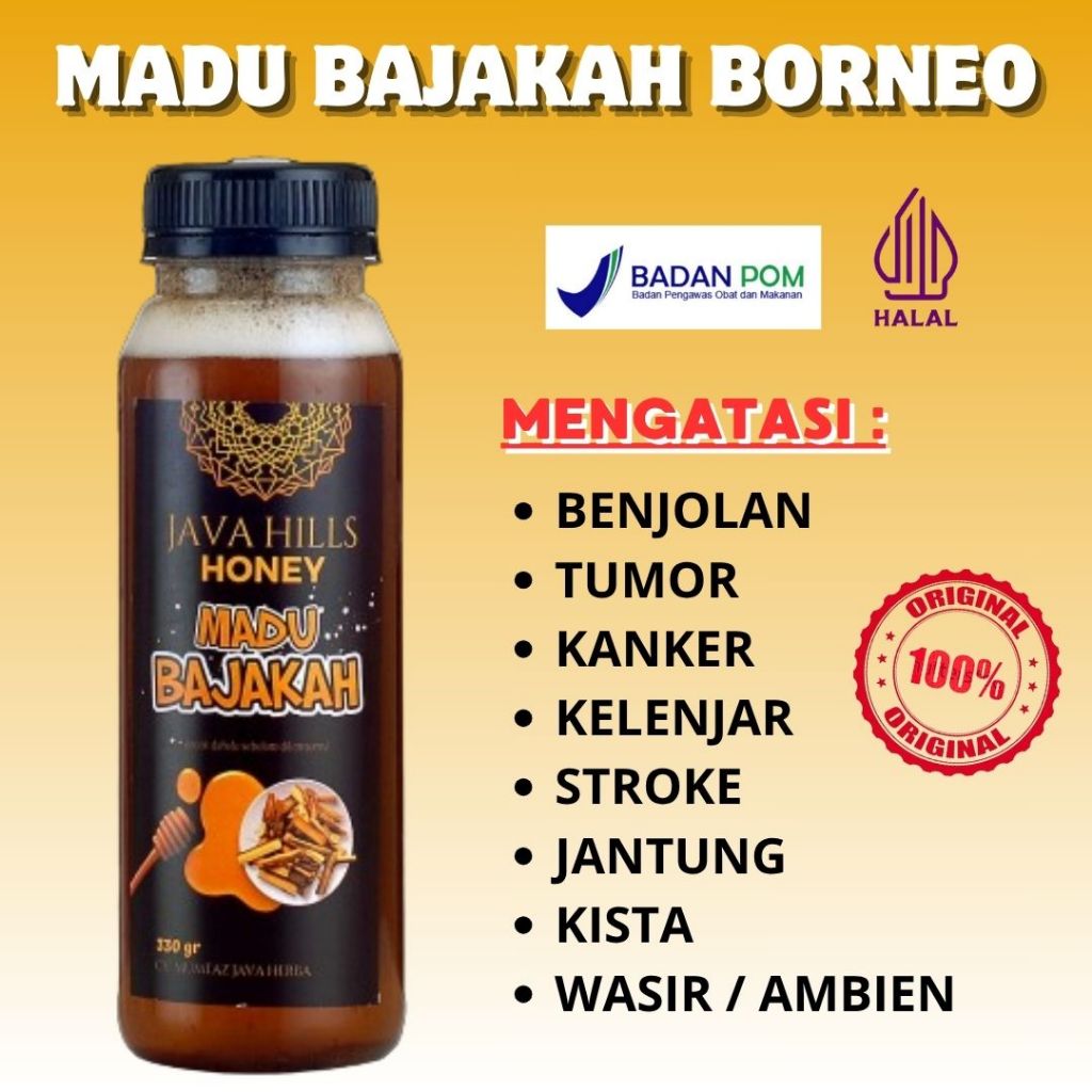 

MADU BAJAKAH ASLI BORNEO KALIMANTAN JAVAHILLS HONEY CEGAH TUMOR OTAK BENJOLAN AMBIEN IMUNITAS TUBUH
