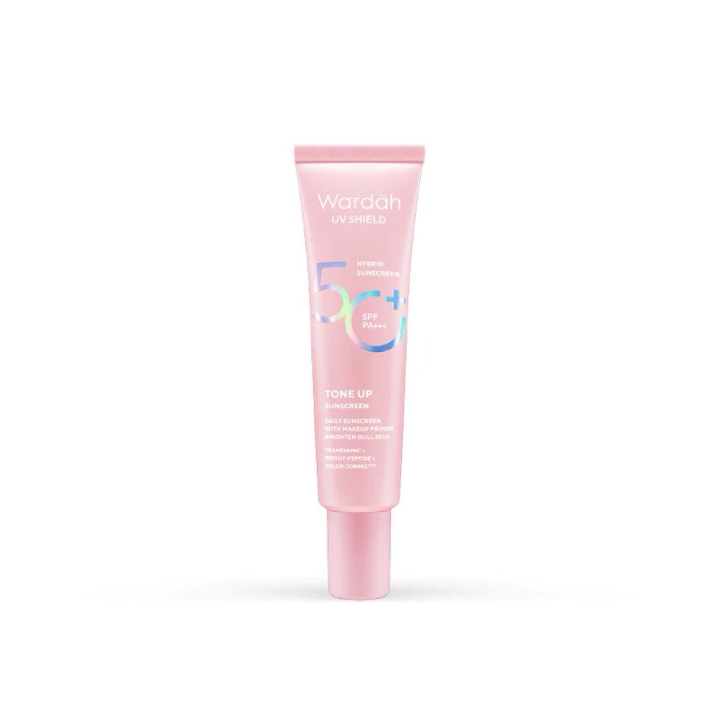 Wardah UV Shield Tone Up Sunscreen SPF 50+ PA+++ -  Sunscreen Wajah