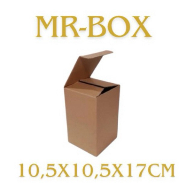 

Kardus karton polos ukuran 10,5x10,5x17 cm - Kotak box Botol untuk packing aksesories dll