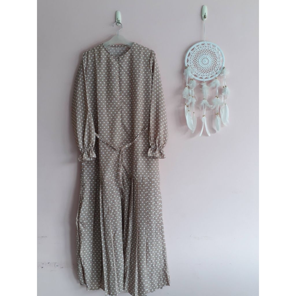 GAMIS CREPE HALUS PLISKET ORIGINAL BIG SIZE DRESS KEKINIAN BUSUI GAMIS IMPORT TERBARU TERLARIS NEW