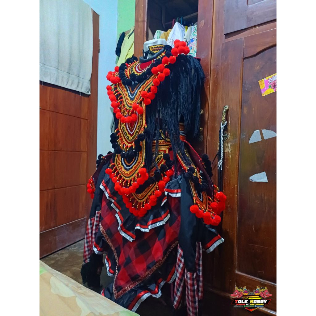 KOSTUM BAJU JARANAN BUTO BANYUWANGI FULSET