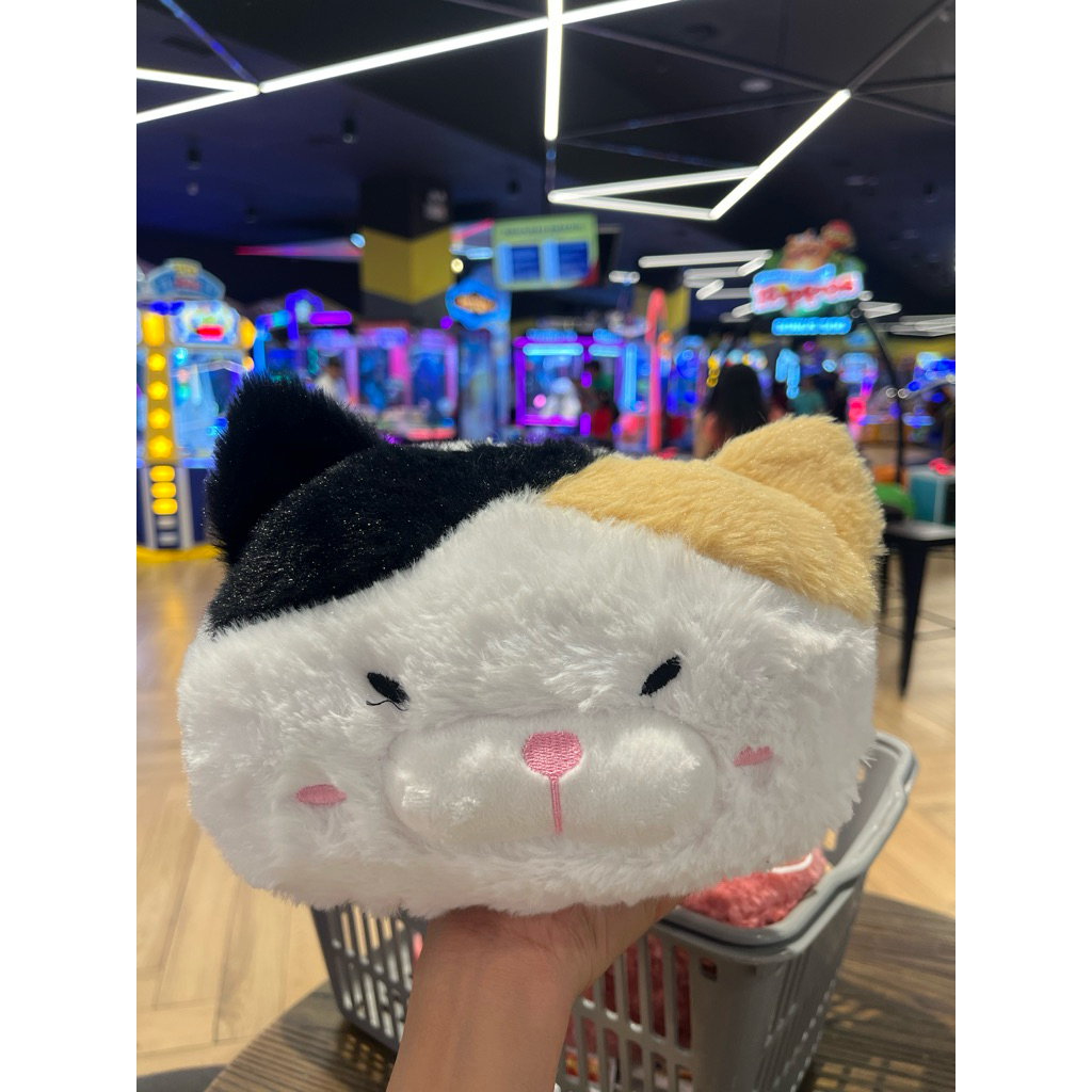 Boneka Kucing Boneka Kepala Kucing Boneka Capit Timezone Boneka Timezone