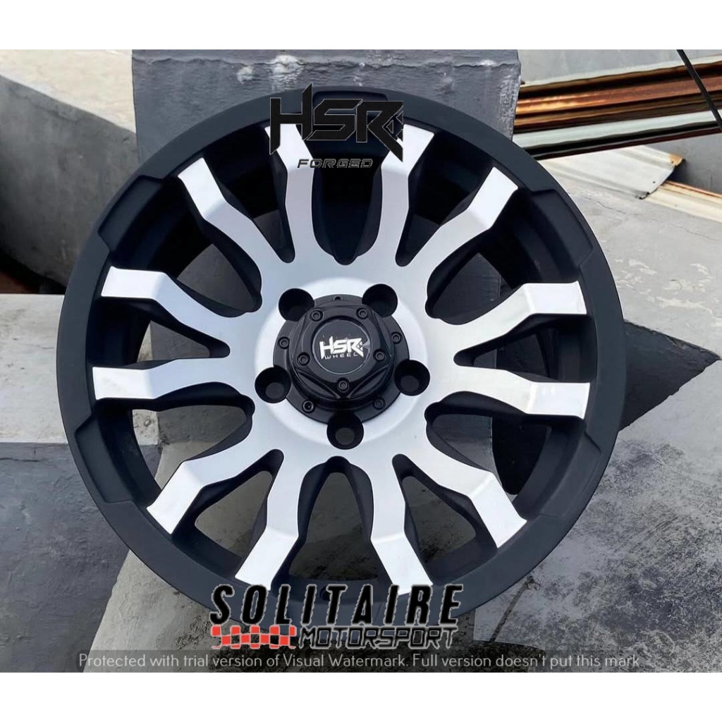 VELG RACING MODEL OFF-ROAD RING 15 LEBAR 7 RATA untuk RUSH ERTIGA BRV ESCAPE VELG HSR BURNEH