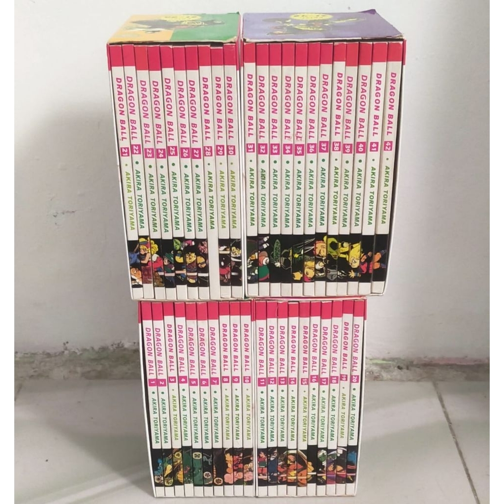 Komik Dragon Ball List Merah 1-42 Mulus Lengkap Box Tamat